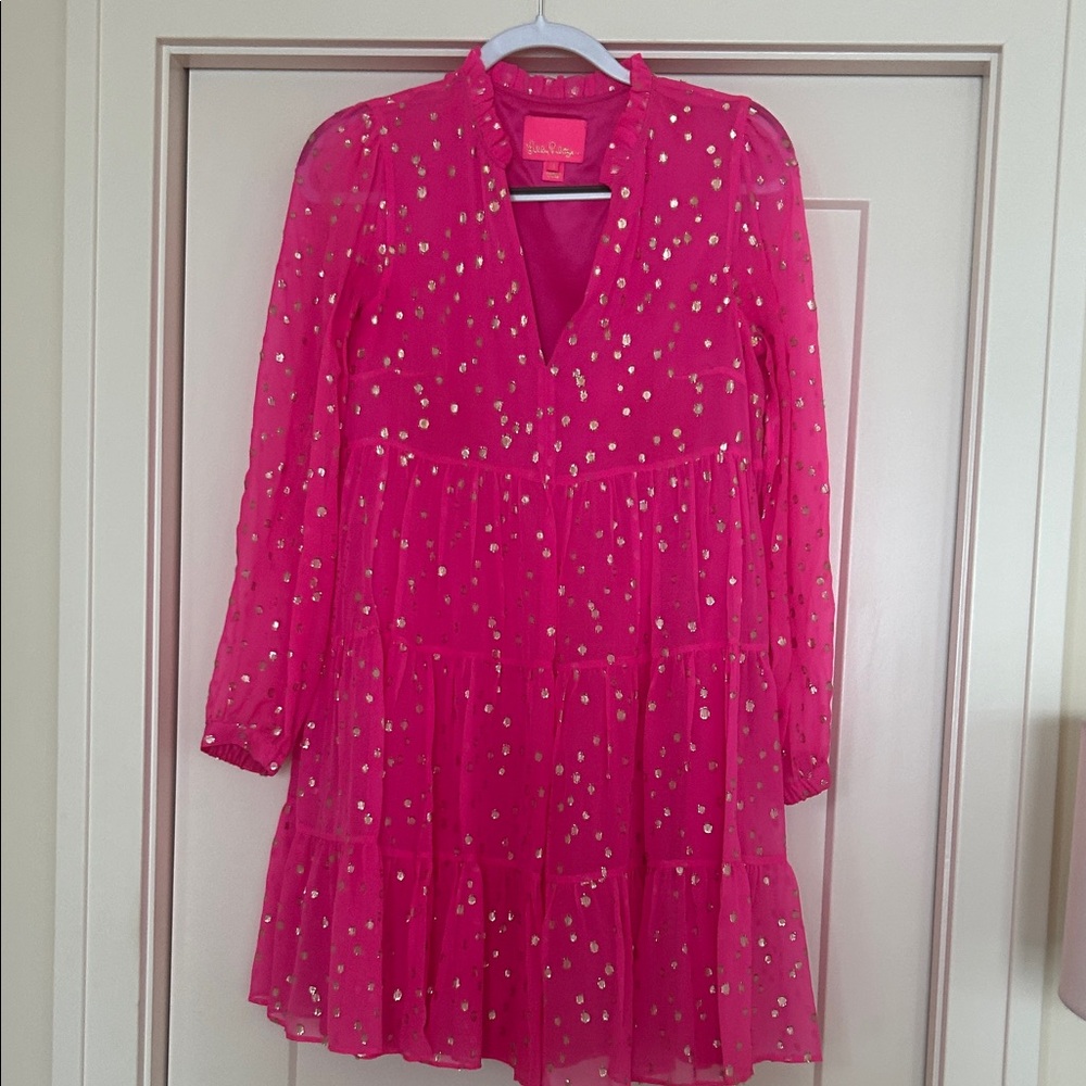 Pink Sequin Lilly Pulitzer Dress